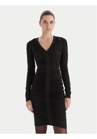 Marciano Guess Sukienka koktajlowa 5BGK25 6257A Czarny Slim Fit. Kolor: czarny. Materiał: syntetyk. Styl: wizytowy