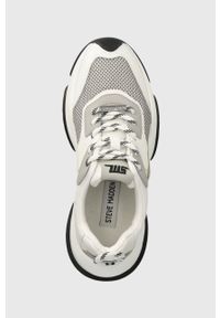 Steve Madden sneakersy Belissimo kolor biały SM11002623. Zapięcie: sznurówki. Kolor: biały. Materiał: guma #2