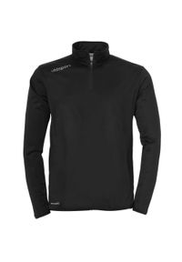 UHLSPORT - Kurtka dziecięca 1/4 zip Uhlsport Essential. Typ kołnierza: kołnierzyk stójkowy. Kolor: czarny, biały, wielokolorowy. Sport: piłka nożna