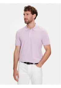 BOSS Polo Pallas 50468301 Różowy Regular Fit. Typ kołnierza: polo. Kolor: różowy. Materiał: bawełna