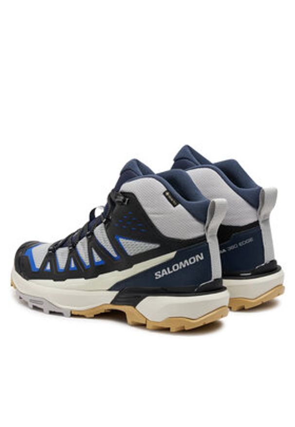 salomon - Salomon Trekkingi X Ultra 360 Edge Mid Gore-Tex L47698500 Szary. Kolor: szary. Materiał: materiał. Technologia: Gore-Tex. Sport: turystyka piesza