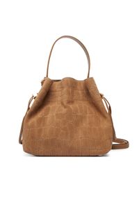 Elisabetta Franchi Torebka BS-21H-61E2-V720 Beżowy. Kolor: beżowy. Materiał: zamszowe, skórzane #1