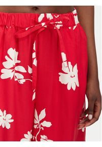 Seafolly Spodnie materiałowe Mayflower 55737-PA Czerwony Wide Leg. Kolor: czerwony. Materiał: wiskoza #3