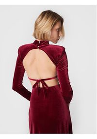 Undress Code Sukienka koktajlowa Cherie 442 Bordowy Slim Fit. Kolor: czerwony. Materiał: syntetyk. Styl: wizytowy #3
