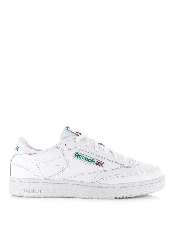 Buty do chodzenia męskie Reebok Club C White. Zapięcie: sznurówki. Kolor: biały. Materiał: syntetyk, tkanina, skóra, materiał. Szerokość cholewki: normalna. Model: Reebok Club. Sport: turystyka piesza