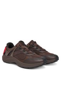 Hugo - HUGO Sneakersy GO2 50548581 Brązowy. Kolor: brązowy. Materiał: skóra #3