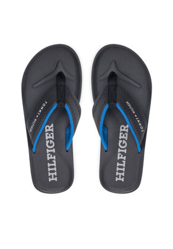 TOMMY HILFIGER - Tommy Hilfiger Japonki Comfort FM0FM05235 Czarny. Kolor: czarny
