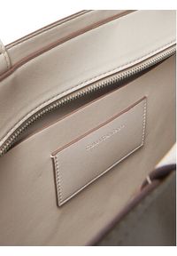 Calvin Klein Jeans Torebka Sculpted Slim Tote34 LV04K3070G Écru. Materiał: skórzane #4