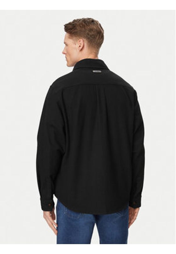 Hugo - HUGO Koszula Erato 50561706 Czarny Regular Fit. Kolor: czarny. Materiał: bawełna