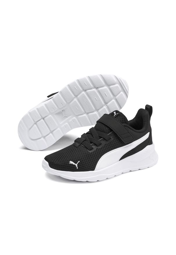 Puma - Dziecięce buty sportowe Anzarun Lite PUMA. Kolor: biały, wielokolorowy, czarny. Sport: bieganie