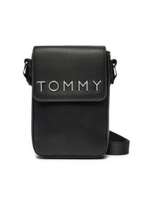 Tommy Jeans Torebka Tjw City Bold AW0AW16488 Czarny. Kolor: czarny. Materiał: skórzane #1