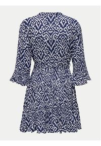 only - ONLY Sukienka codzienna Clemmentine 15320417 Niebieski Regular Fit. Okazja: na co dzień. Kolor: niebieski. Materiał: wiskoza. Typ sukienki: proste. Styl: casual #3