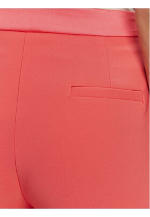 Artigli - ARTIGLI Spodnie materiałowe ACPA000774 Koralowy Regular Fit. Kolor: pomarańczowy. Materiał: syntetyk
