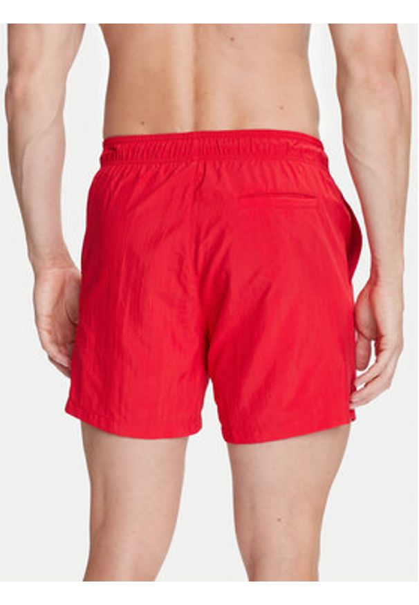 Hugo - HUGO Szorty kąpielowe Paolo 50545464 Czerwony Regular Fit. Kolor: czerwony. Materiał: syntetyk