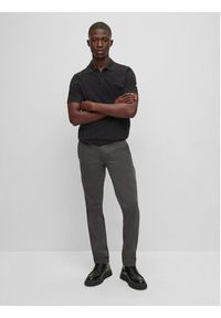 BOSS - Boss Spodnie materiałowe 50470813 Szary Slim Fit. Kolor: szary. Materiał: bawełna #4