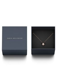 Daniel Wellington Naszyjnik Pavé DW00400625 Różowe złocenie. Materiał: metalowe. Kolor: różowy #3