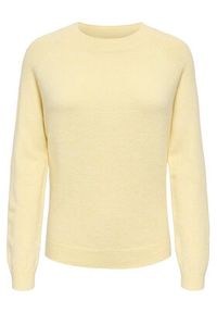 only - ONLY Sweter Rica 15204279 Żółty Regular Fit. Kolor: żółty. Materiał: syntetyk #7