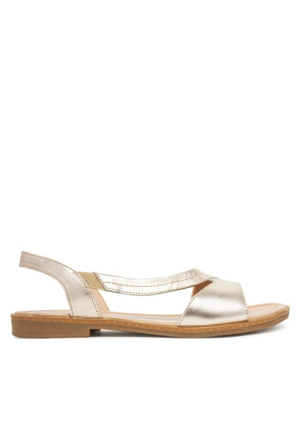 Lasocki Sandały CEO-WI23-FOXI-95 Złoty. Kolor: złoty. Materiał: skóra