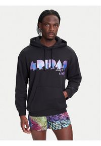 Adidas - adidas Bluza Jeremy Scott Pride JW1615 Czarny Oversize. Kolor: czarny. Materiał: bawełna