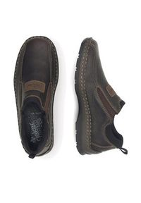 Rieker Półbuty 05363-25 Brązowy. Kolor: brązowy. Materiał: skóra #4