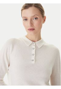 KAOS Sweter RI1KT019 Écru Regular Fit. Materiał: wełna #3