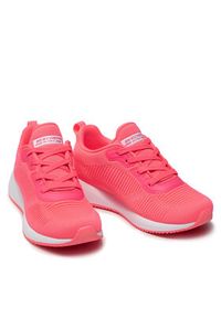 skechers - Skechers Sneakersy BOBS Sport Squad 33162/NPNK Różowy. Kolor: różowy. Materiał: materiał. Model: Skechers Sport #5