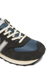 New Balance Sneakersy U574SGG W Czarny. Kolor: czarny. Materiał: nubuk, skóra. Model: New Balance 574 #4