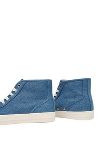Tommy Jeans Sneakersy Archive Y2K Denim Mid Cut EN0EN03075 Niebieski. Kolor: niebieski. Materiał: materiał #4