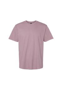 GILDAN - Koszulka Unisex Dla Dorosłych Softstyle Midweight. Kolor: fioletowy. Materiał: bawełna. Sport: turystyka piesza