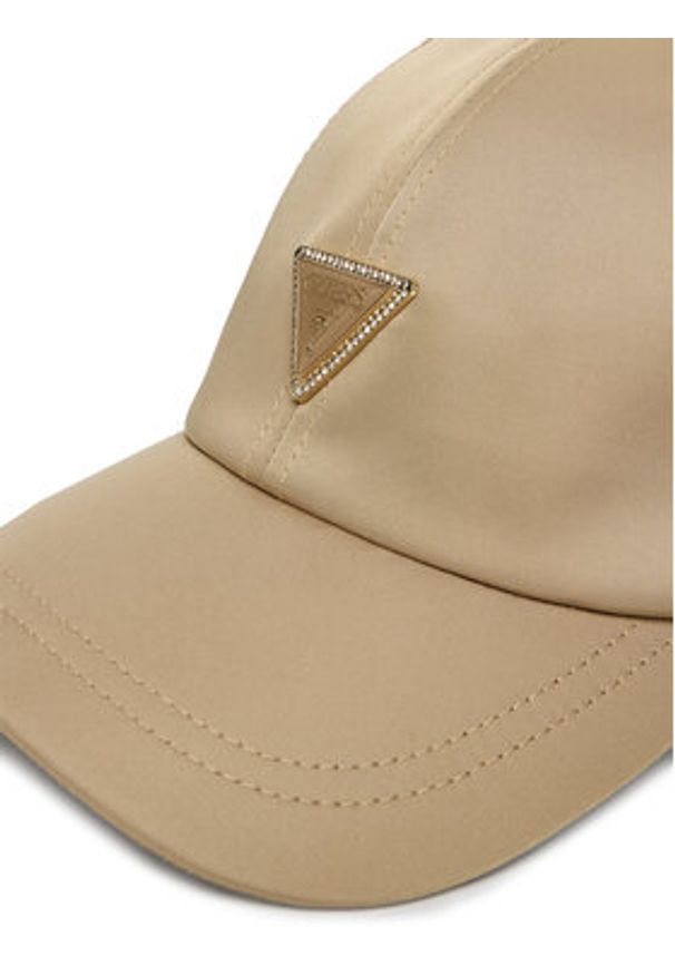 Guess Czapka z daszkiem AW5396 POL01 Beżowy. Kolor: beżowy. Materiał: poliester, materiał