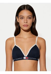 TOMMY HILFIGER - Tommy Hilfiger Biustonosz braletka UW0UW06271 Granatowy. Kolor: niebieski. Materiał: bawełna #1