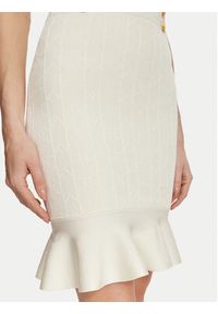 Marciano Guess Sukienka dzianinowa G6YK18 Z1012 Kremowy Slim Fit. Kolor: kremowy. Materiał: wiskoza #3