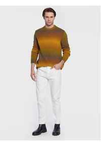 Sisley Sweter 1031S100S Kolorowy Regular Fit. Materiał: syntetyk. Wzór: kolorowy #3