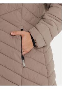 DKNY Kurtka zimowa DLEMPN46 Beżowy Slim Fit. Kolor: beżowy. Materiał: syntetyk. Sezon: zima #2