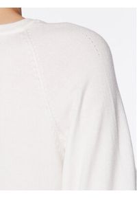 Moss Copenhagen Bluzka 17516 Biały Basic Fit. Kolor: biały. Materiał: wiskoza #4