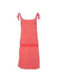 ZSPORT - Elegancka sukienka letnia Baela Czerwona M - Komfort i Styl. Kolor: czerwony. Materiał: bawełna. Wzór: nadruk. Sezon: lato. Typ sukienki: sportowe. Styl: elegancki