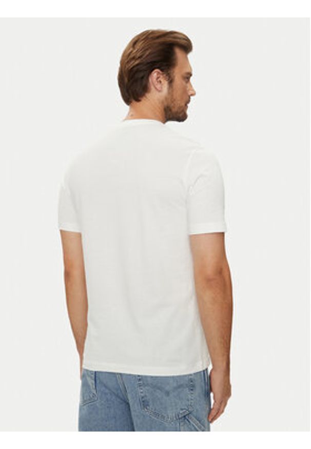 Marc O'Polo Denim T-Shirt B61 2021 51060 Écru. Typ kołnierza: polo. Materiał: bawełna