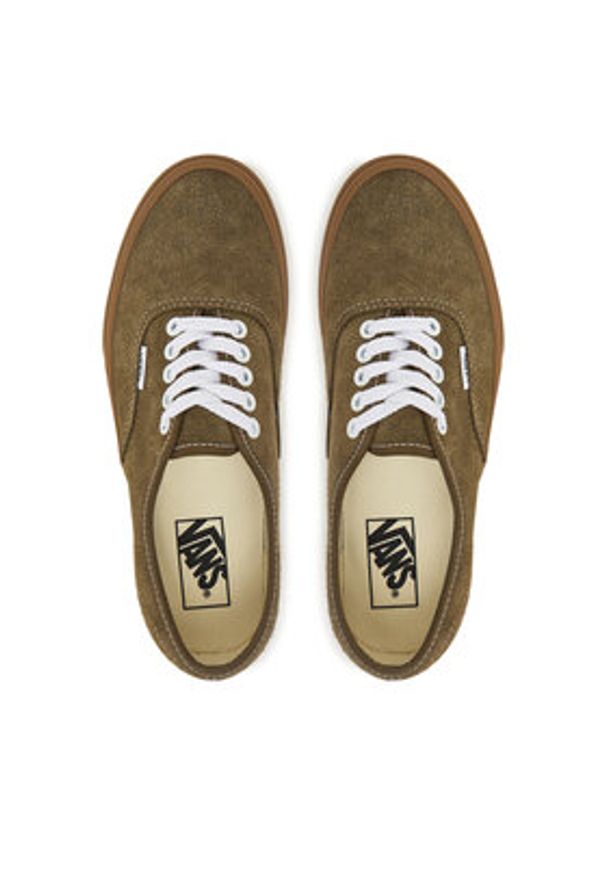 Vans Tenisówki Authentic VN000EGAENB1 Brązowy. Kolor: brązowy. Materiał: zamsz, skóra
