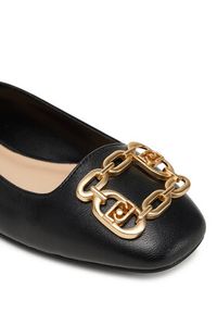 Liu Jo Baleriny Brigitte 01 SF5039 P0062 Czarny. Kolor: czarny. Materiał: skóra #3