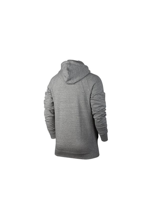 Nike - Bluza męska nike air jordan sportswear wings fleece hoodie dark grey heather. Kolor: szary. Sport: bieganie