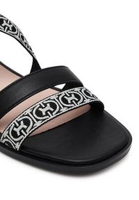 Coccinelle Sandały E4 SVR 18 03 01 Czarny. Kolor: czarny. Materiał: materiał #3