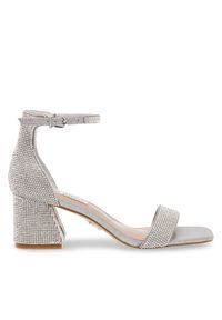 Steve Madden Sandały Epix-R Sandal SM11002813-04004-968 Srebrny. Kolor: srebrny. Materiał: materiał #1