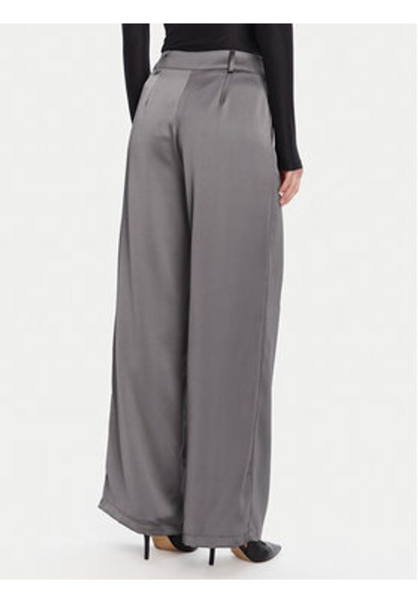 Rinascimento Spodnie palazzo CFC0124993003 Szary Wide Leg. Kolor: szary. Materiał: syntetyk