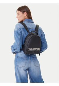Love Moschino - LOVE MOSCHINO Plecak JC4197PP0NKD000B Czarny. Kolor: czarny. Materiał: skóra #3