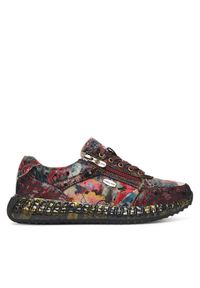 Laura Vita Sneakersy Burton 1123 Różowy. Kolor: różowy. Materiał: skóra