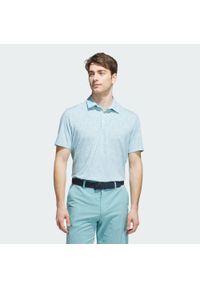 Adidas - Koszulka Ultimate365 Mini Bunker Polo. Typ kołnierza: polo. Kolor: niebieski. Styl: sportowy #1