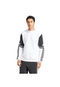 Adidas - Bluza męska adidas Squadra 25 Sweat Crew. Kolor: wielokolorowy, biały, czarny. Materiał: bawełna, poliester #2