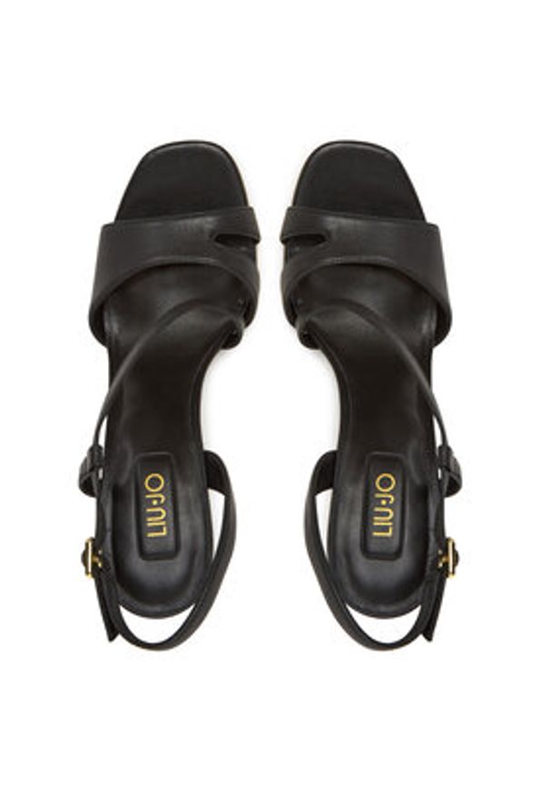 Liu Jo Sandały Serena 27 SA5135 P0062 Czarny. Kolor: czarny. Materiał: skóra