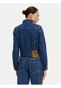 Calvin Klein Jeans Kurtka jeansowa 90's J20J225183 Niebieski Regular Fit. Kolor: niebieski. Materiał: bawełna
