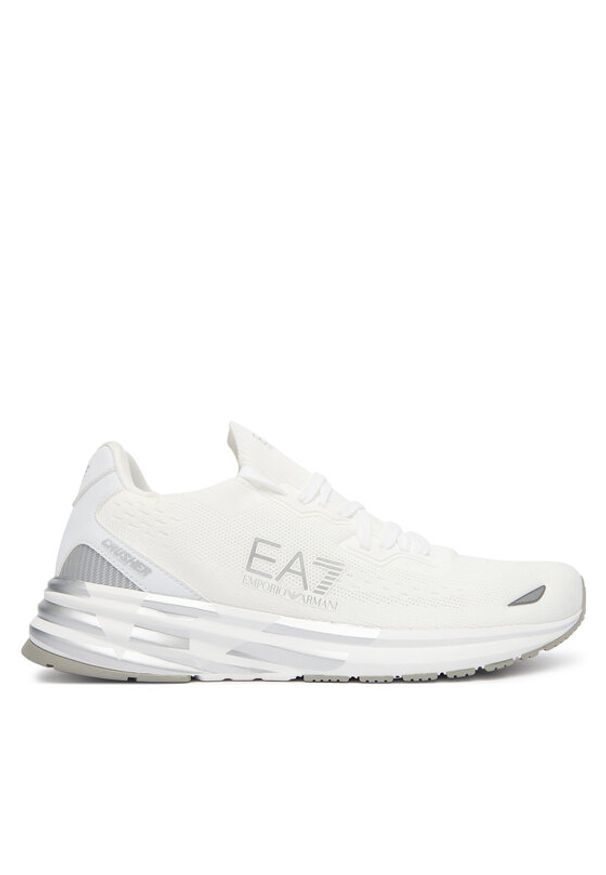 EA7 Emporio Armani Sneakersy 7X000652 AF18639 MZ024 Biały. Kolor: biały. Materiał: materiał
